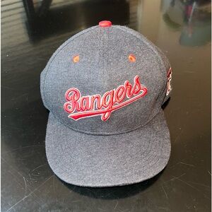 Texas Rangers TTU Hat  Tech Red Raiders WRECK EM Hat FOX Sports SW Strapback SGA